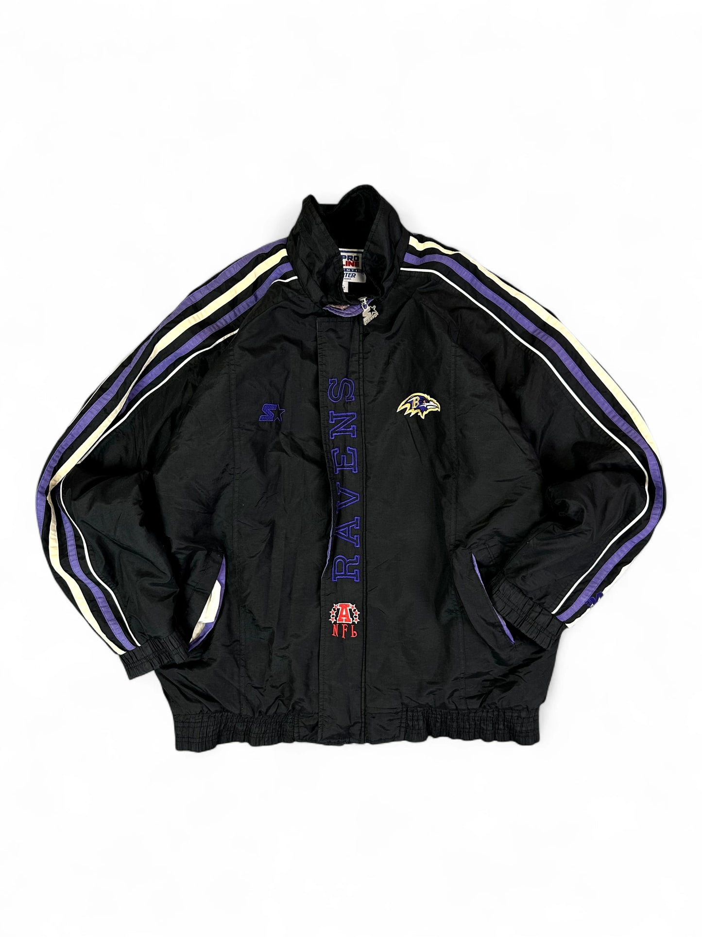 Vintage (90s) Starter x Baltimore Ravens Windbreaker