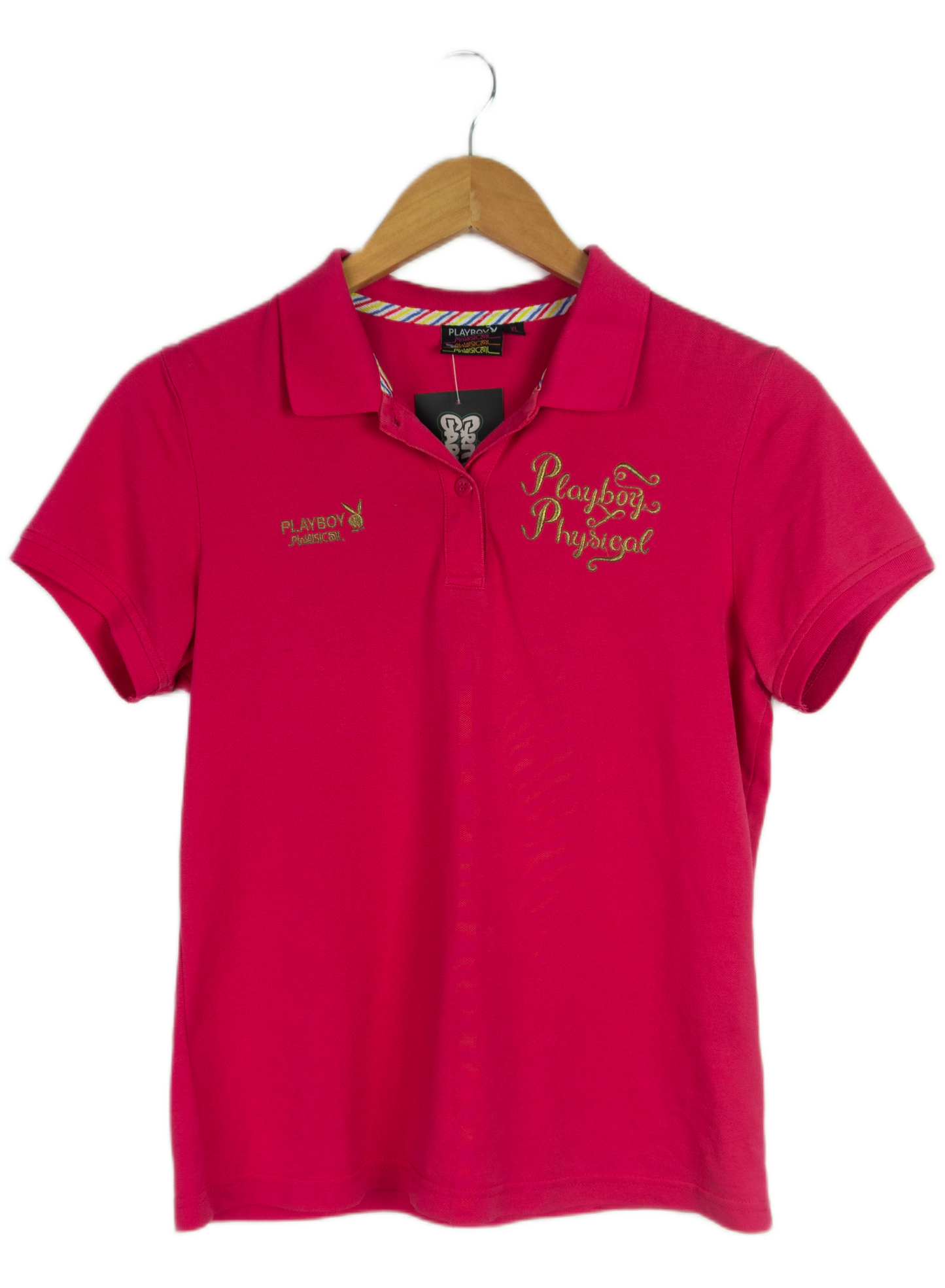 Vintage Y2K Playboy Physical Polo Top