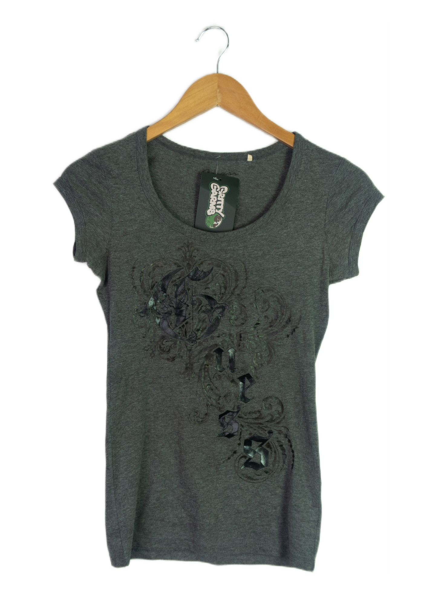 Vintage Y2K Guess Grunge Embellished Logo Top