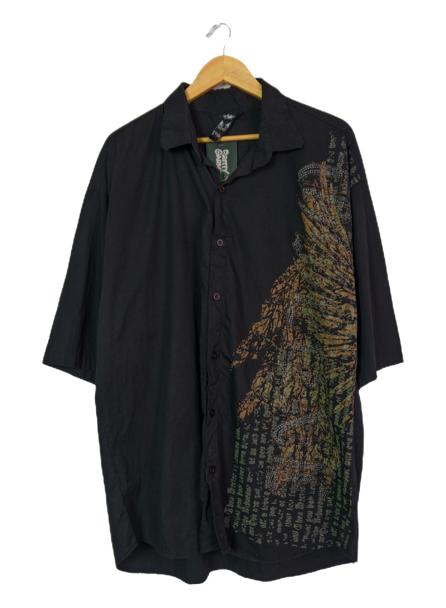 Vintage Y2K Grunge Button Up