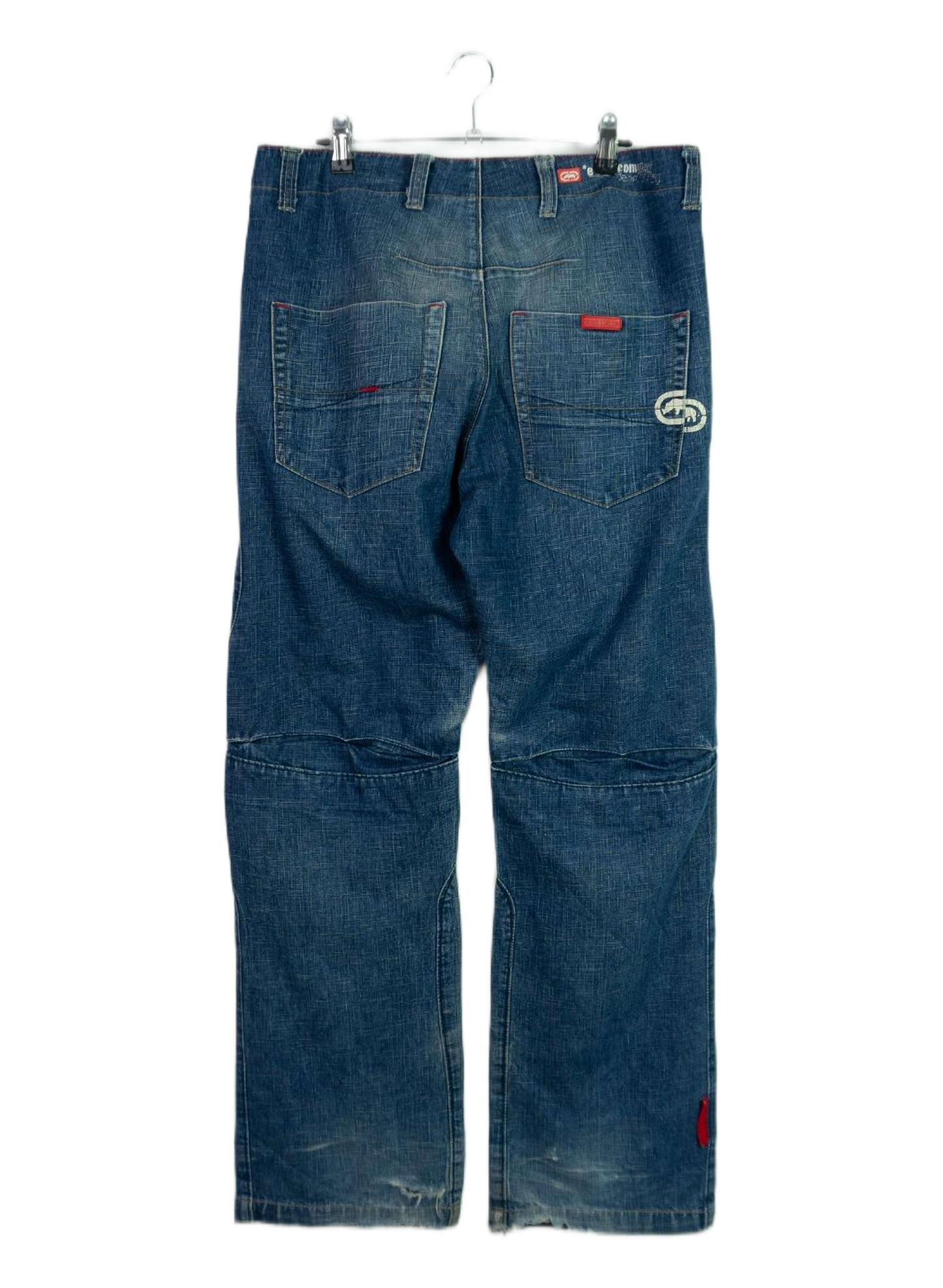 Vintage Baggy Ecko Red Panel Jeans