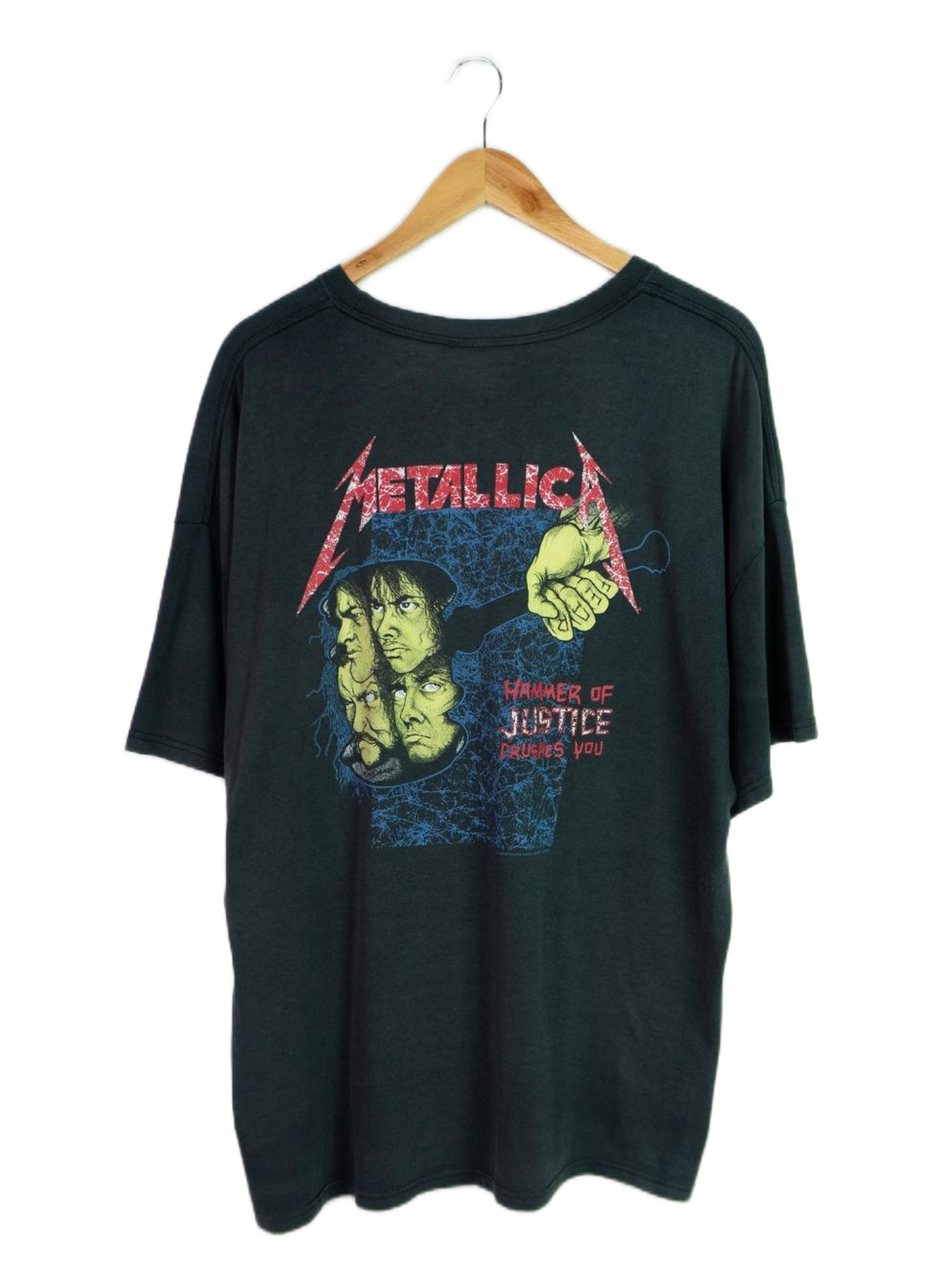 Vintage 90s Metallica And Justice For All Tee
