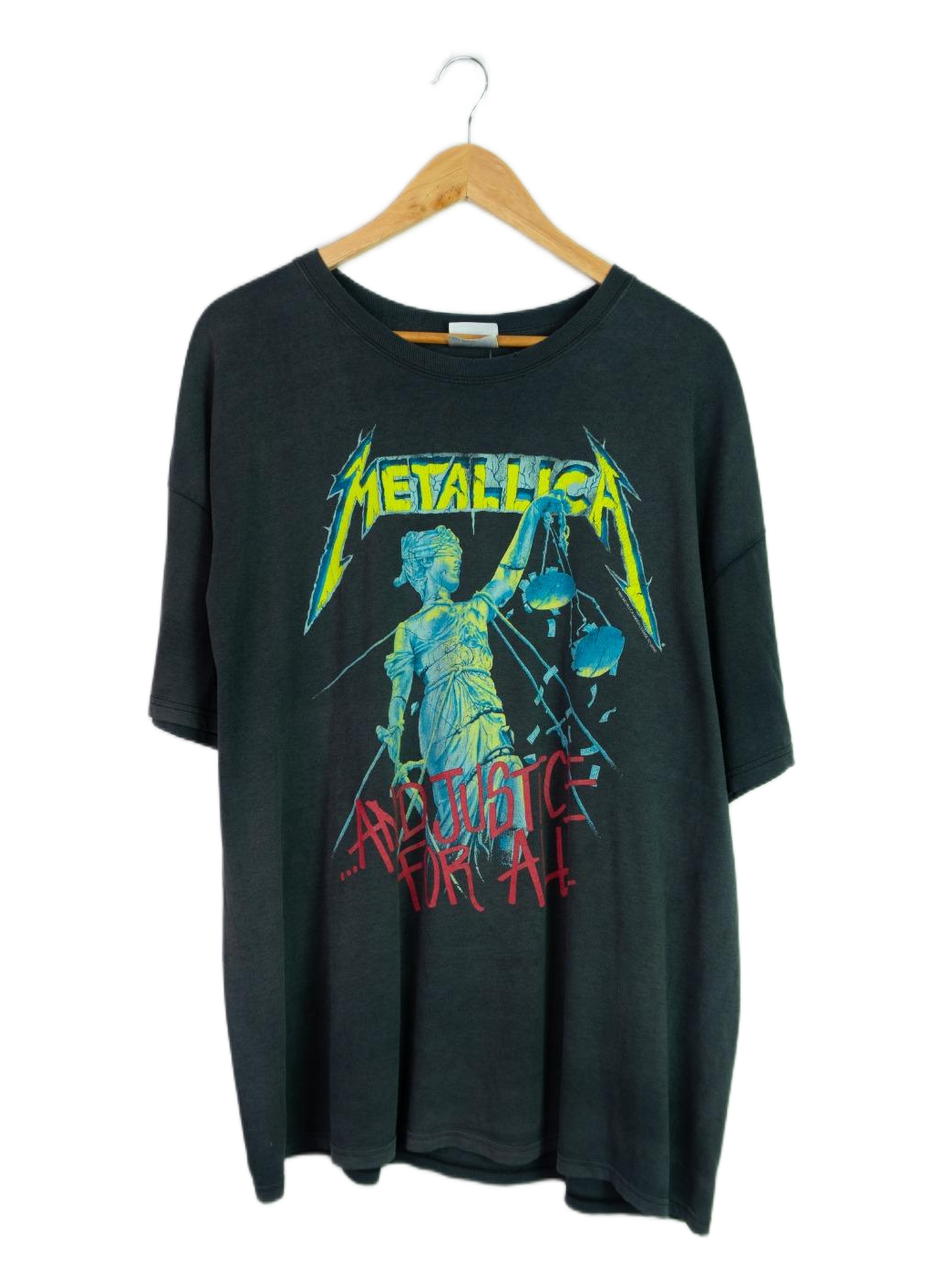 Vintage 90s Metallica And Justice For All Tee