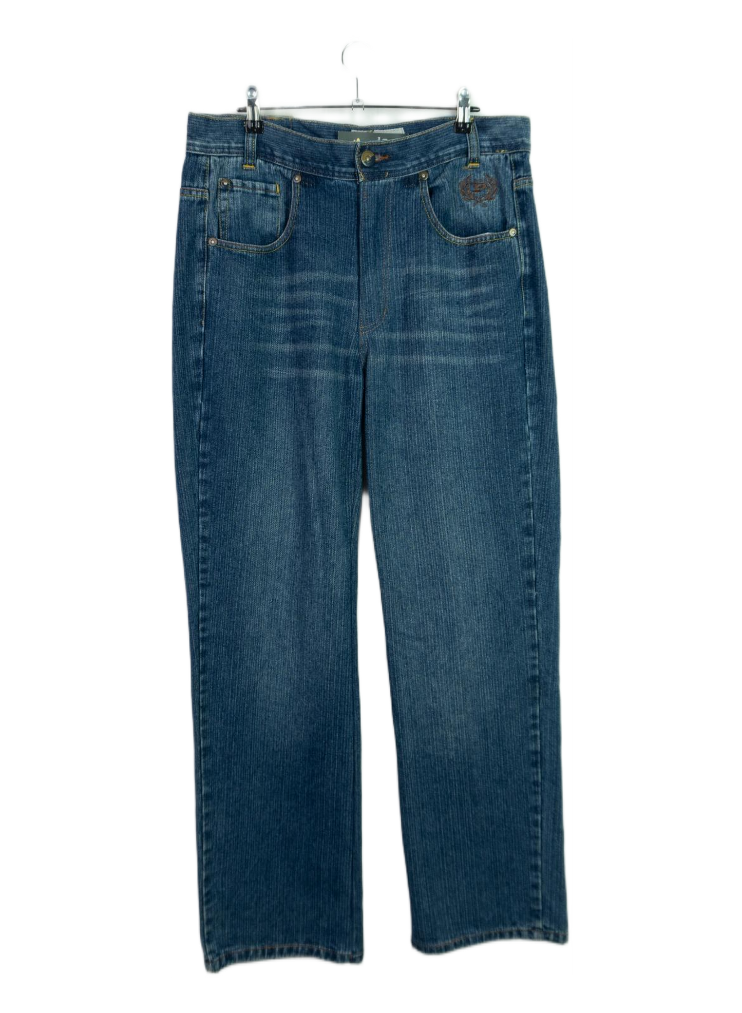 Vintage Baggy Phat Farm Monogram Jeans