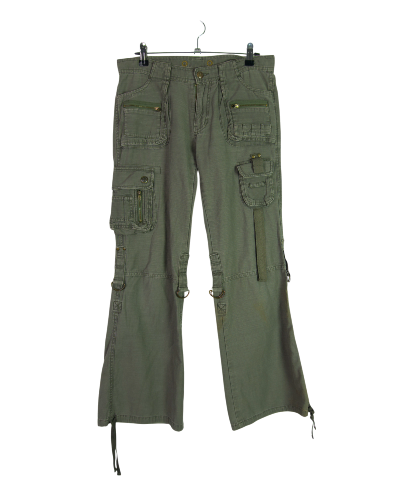 Vintage Cargo Pants Army Green