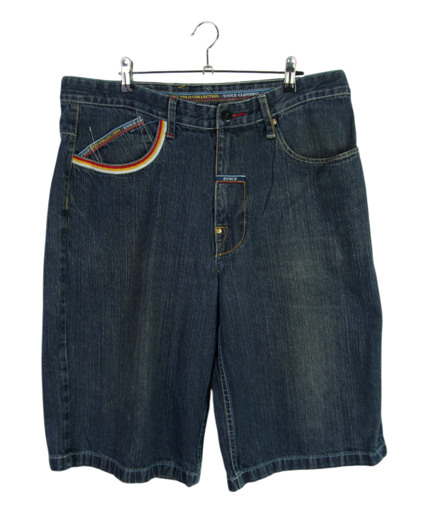Vintage Enyce Denim Shorts Royal Crest