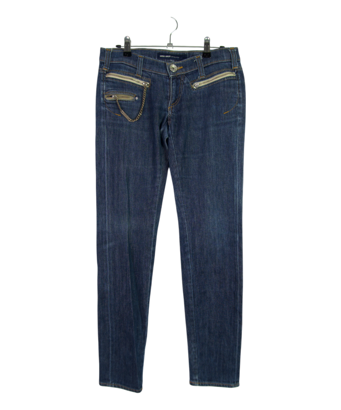 Vintage Miss Sixty Zip Detail Jeans