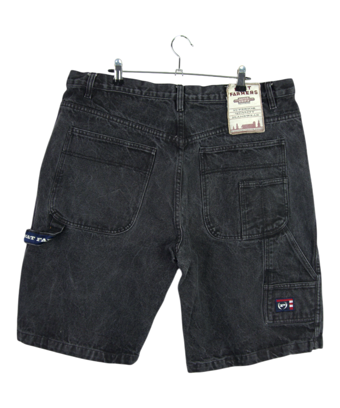 Vintage Phat Farm Denim Shorts Black Wash