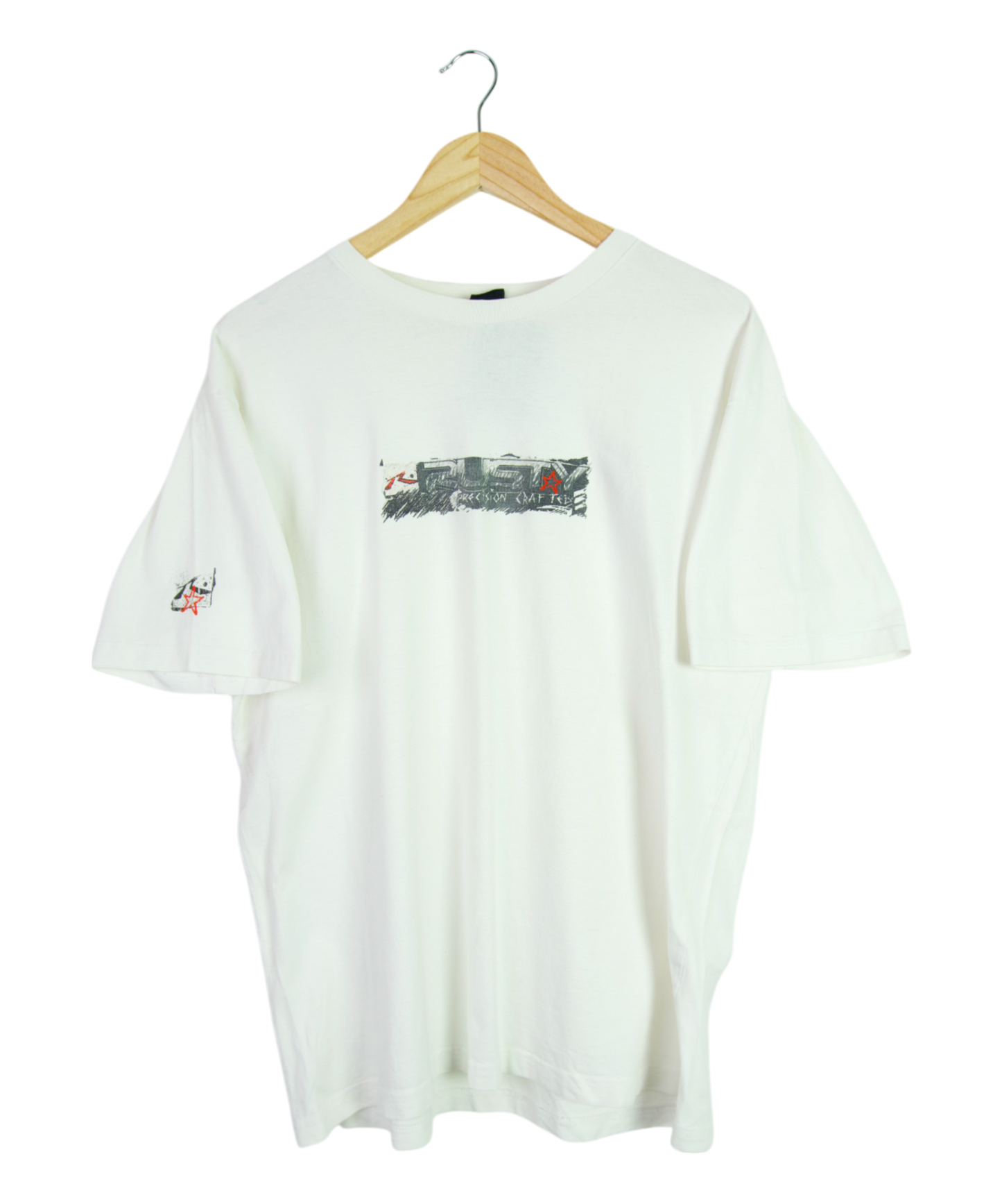 Vintage Rusty Sketch Logo Tee