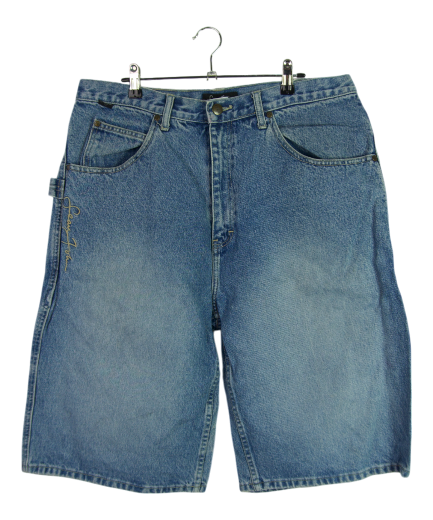 Vintage Sean John Light Wash Denim Shorts