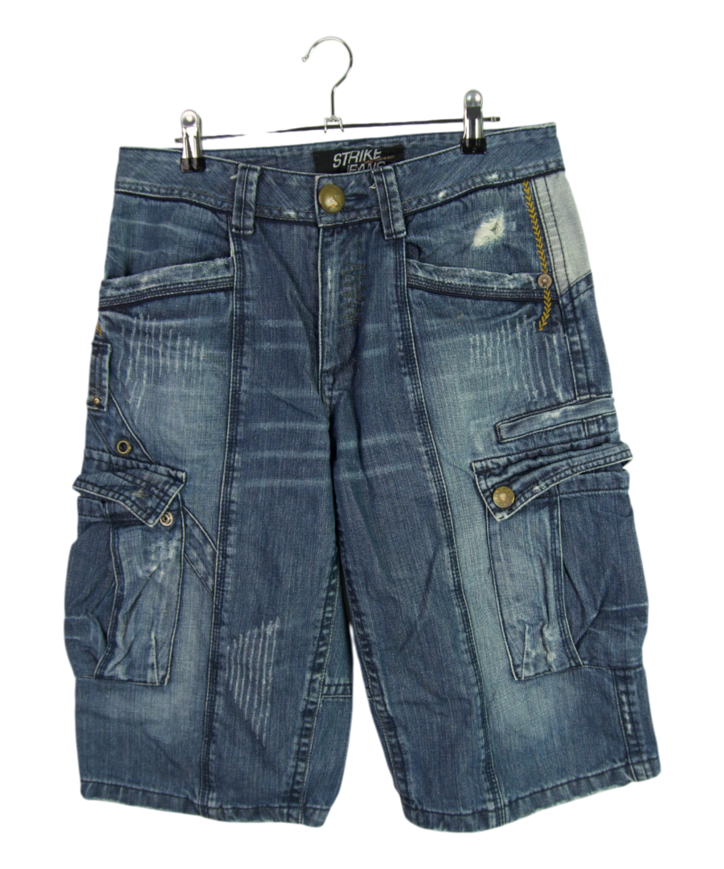 Vintage Strike Jeans Denim Shorts Mariners Cargo