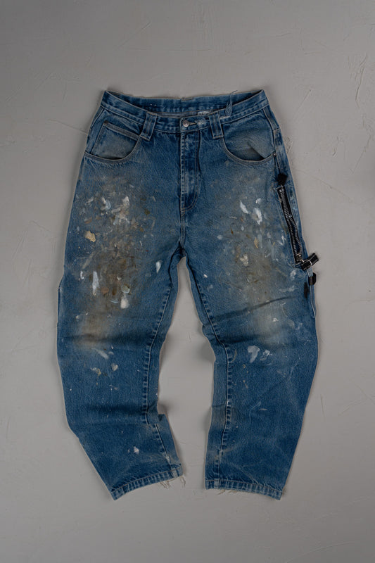 Vintage 90s South Pole Thrashed/Distressed Cargo Pants