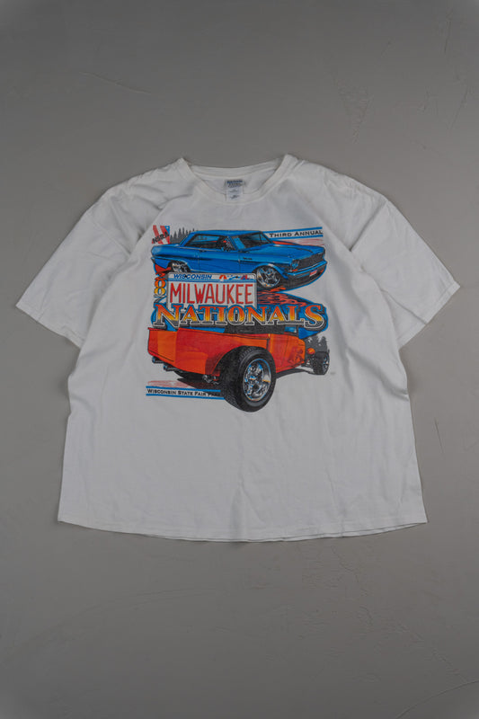 Vintage 90s vintage hot rod event tee Racing T-shirt