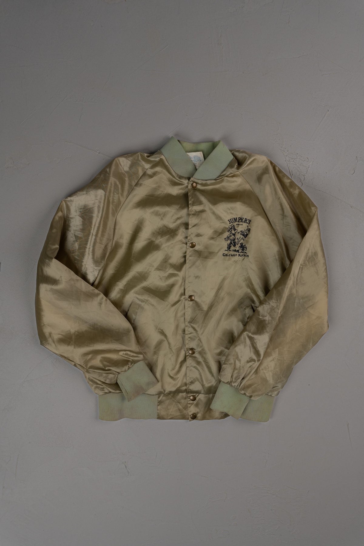 Vintage 70s Jumpers Annual Chicken Kickin Bomber Jacket