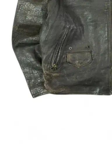 Vintage (90s) Rare Guess Leather Jacket