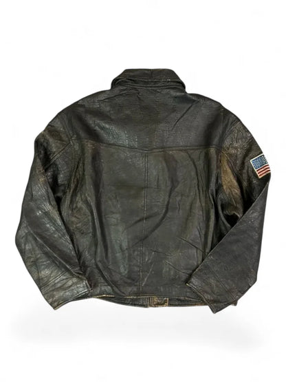 Vintage (90s) Rare Guess Leather Jacket