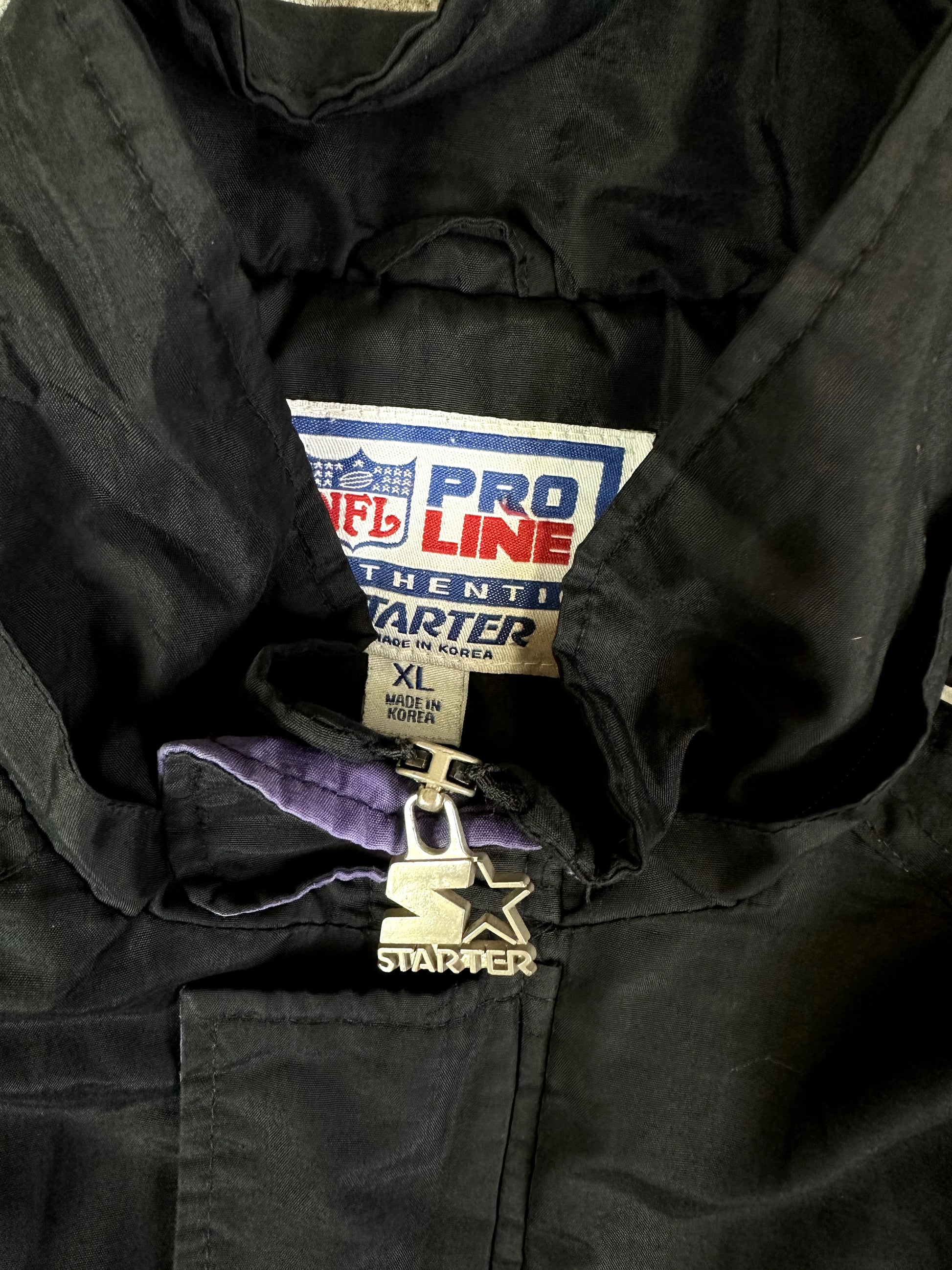 Vintage (90s) Starter x Baltimore Ravens Windbreaker