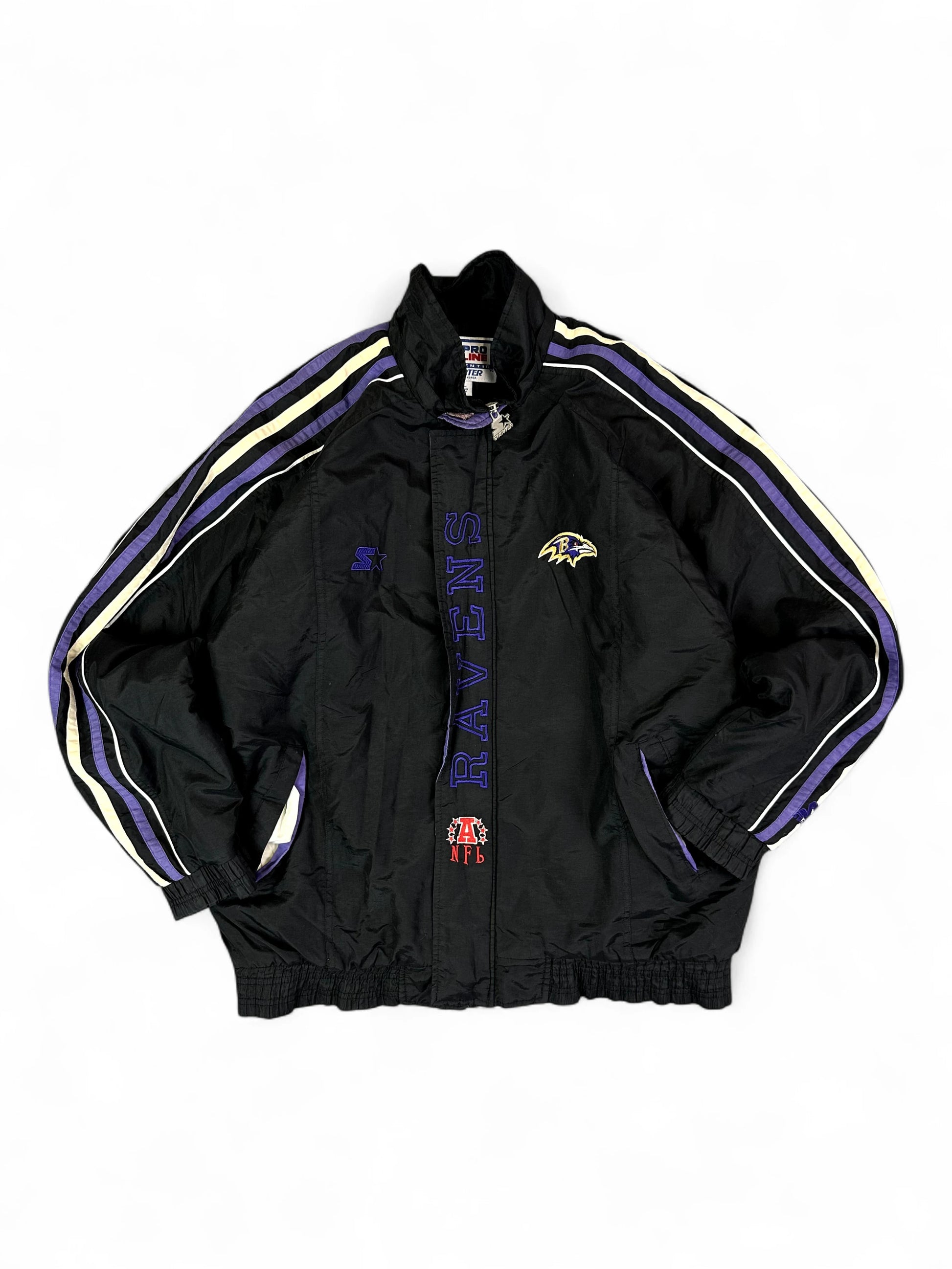 Vintage (90s) Starter x Baltimore Ravens Windbreaker