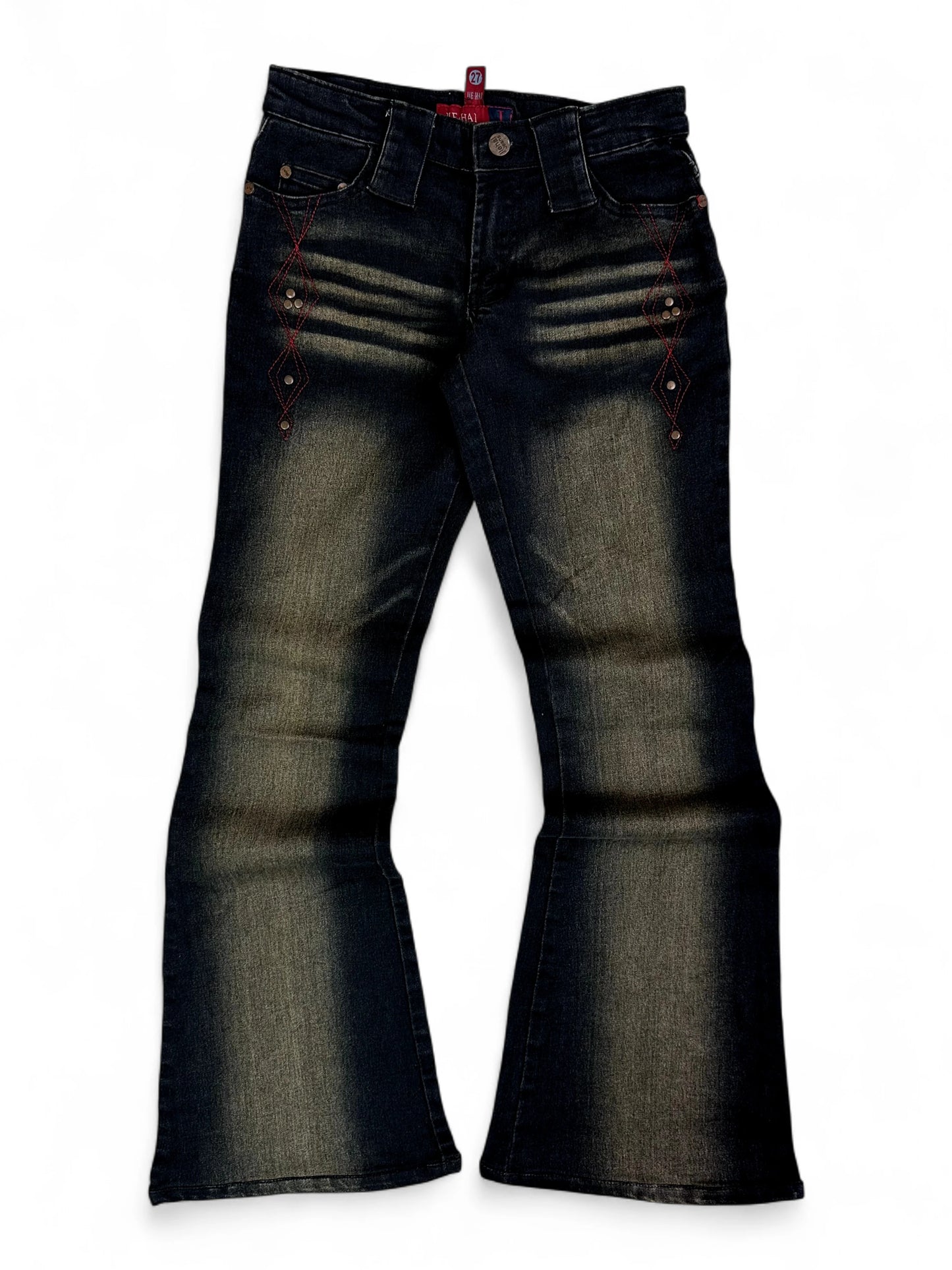 Vintage (00s) Jie Hai Flared Jeans