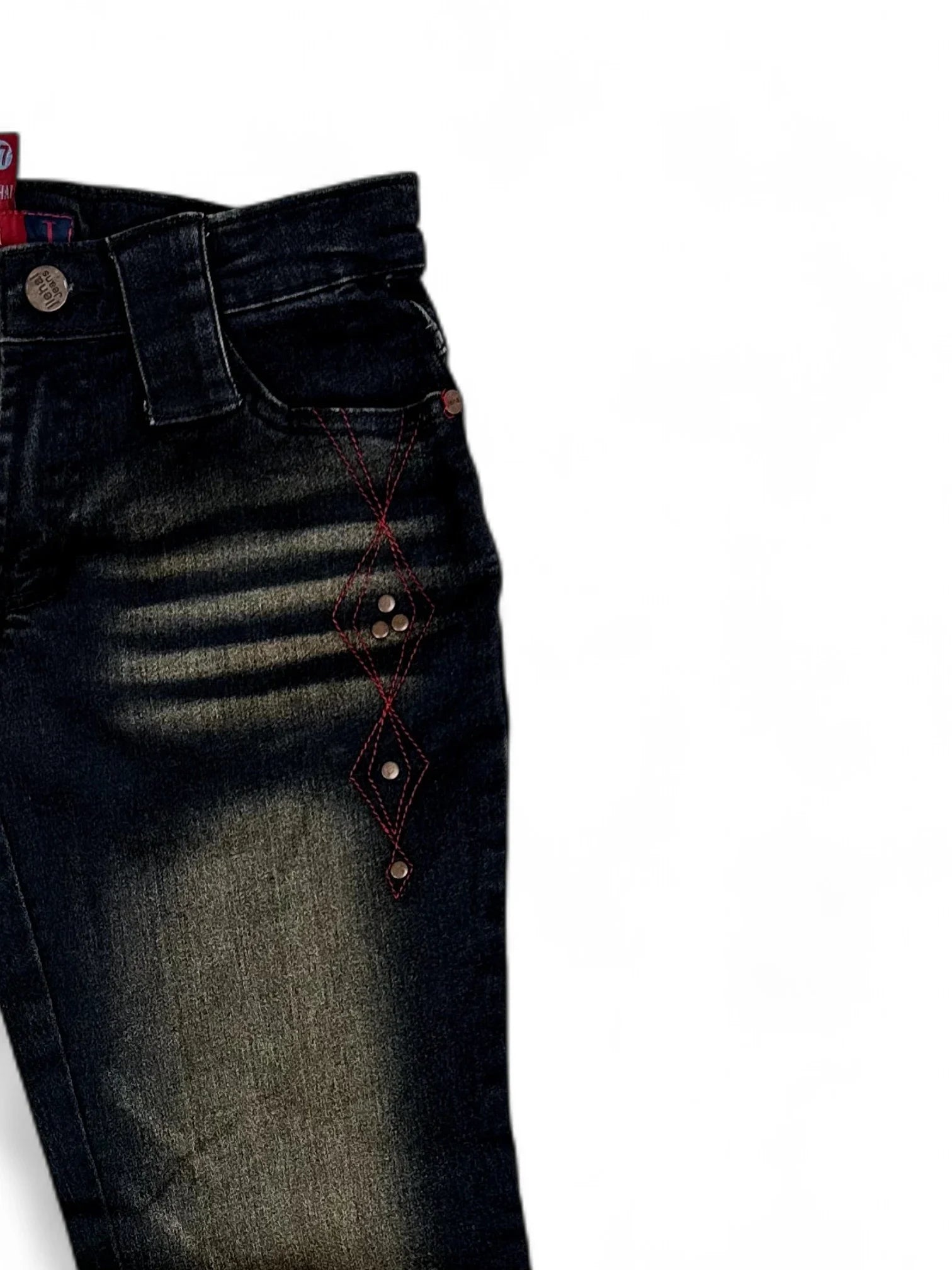 Vintage (00s) Jie Hai Flared Jeans