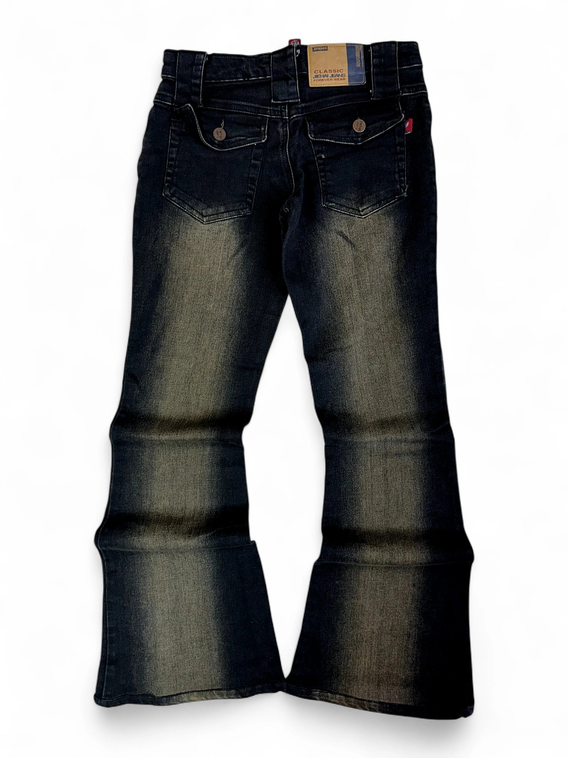 Vintage (00s) Jie Hai Flared Jeans