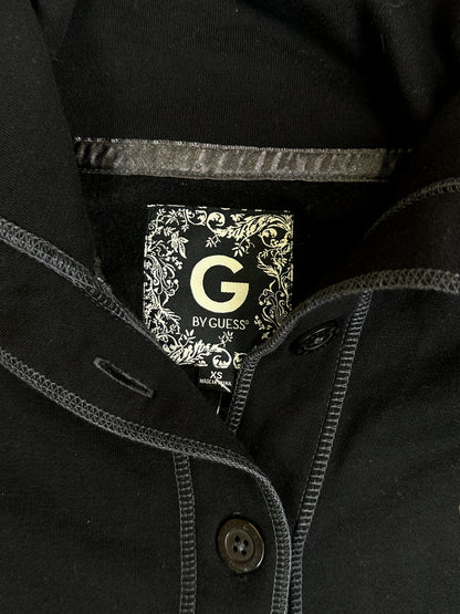 Vintage G by Guess Black Contrast Stitch Cardigan