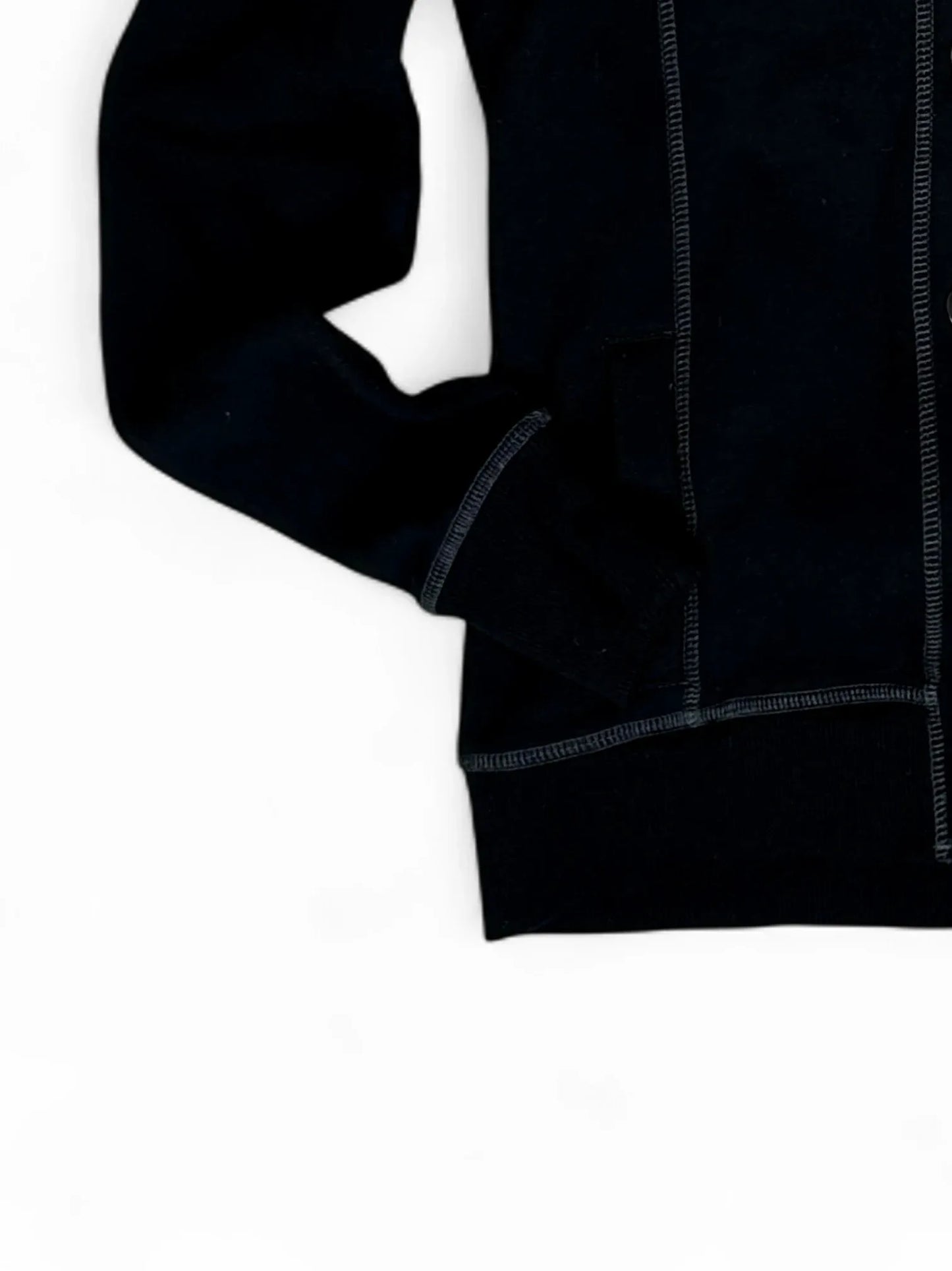 Vintage G by Guess Black Contrast Stitch Cardigan