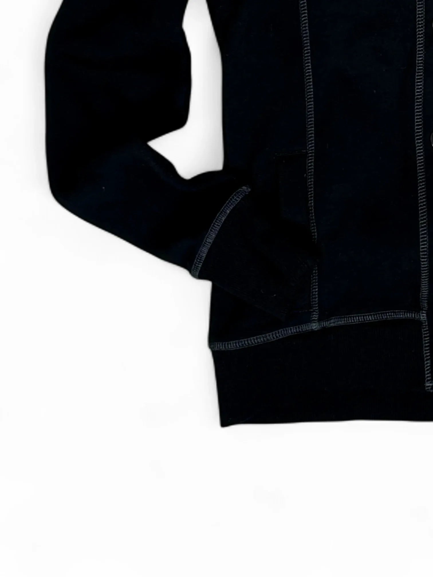 Vintage G by Guess Black Contrast Stitch Cardigan