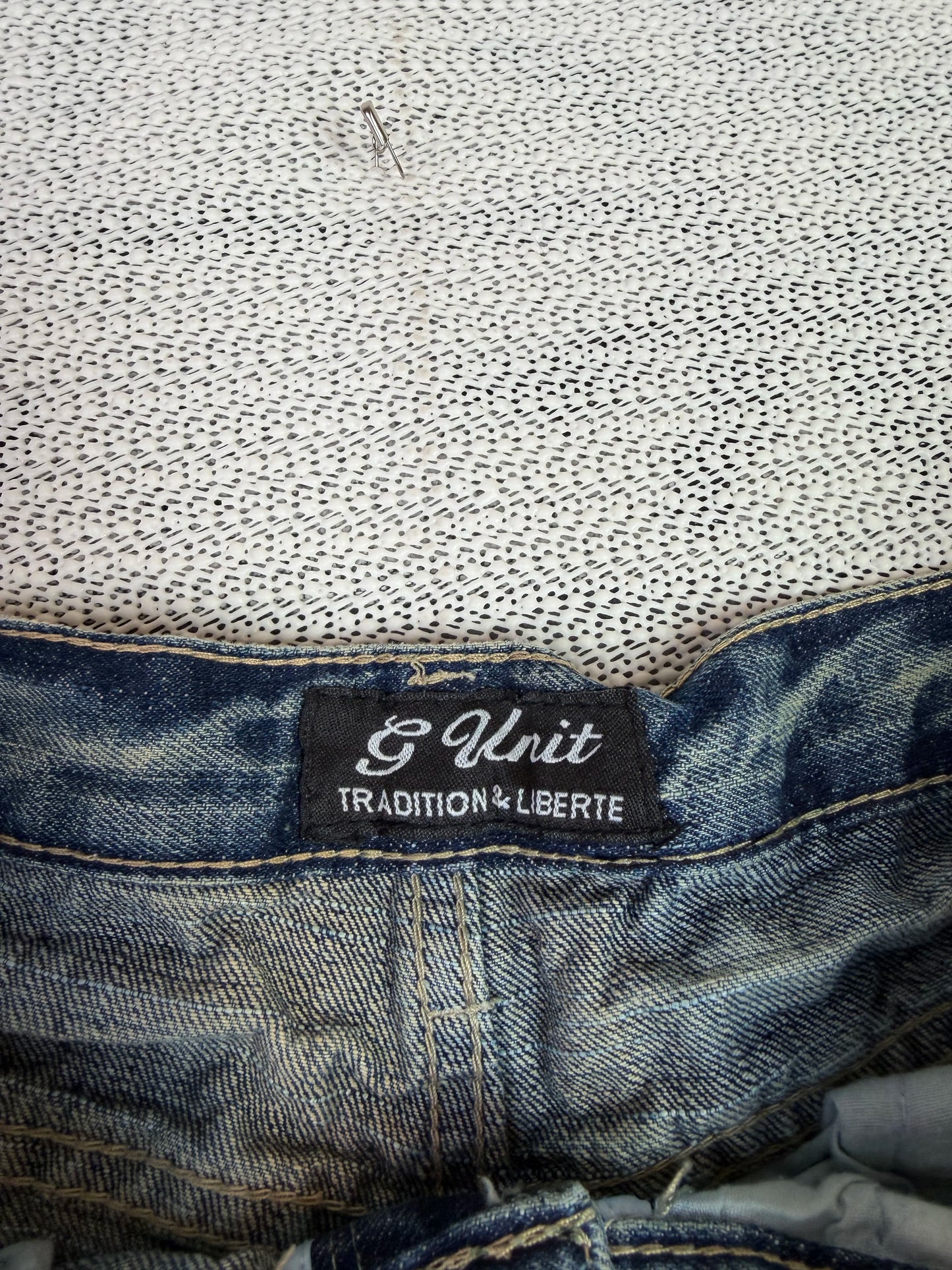 Vintage 00s G-Unit Baggy Denim Shorts