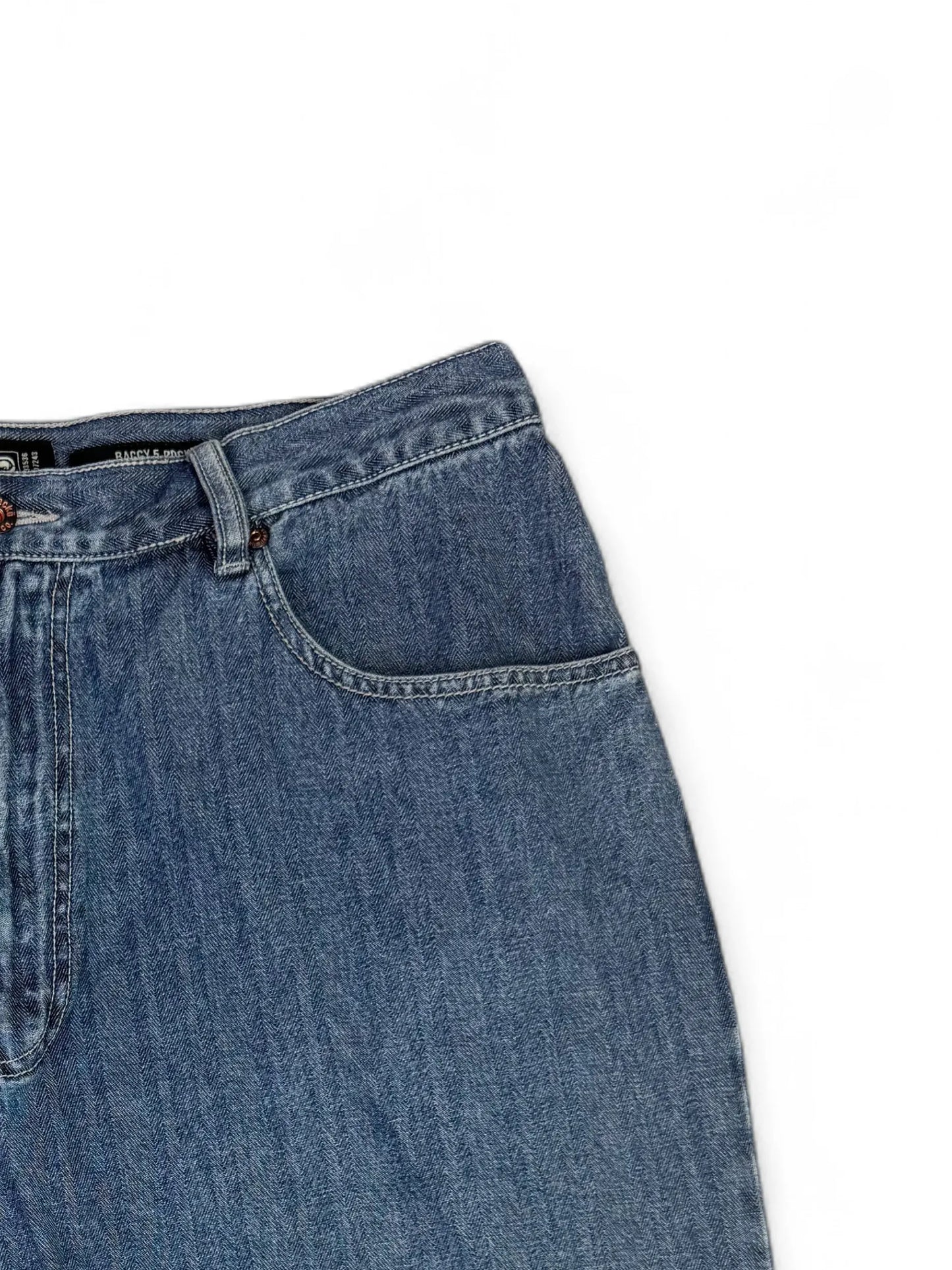 Y2K Ecko blue baggy denim jorts