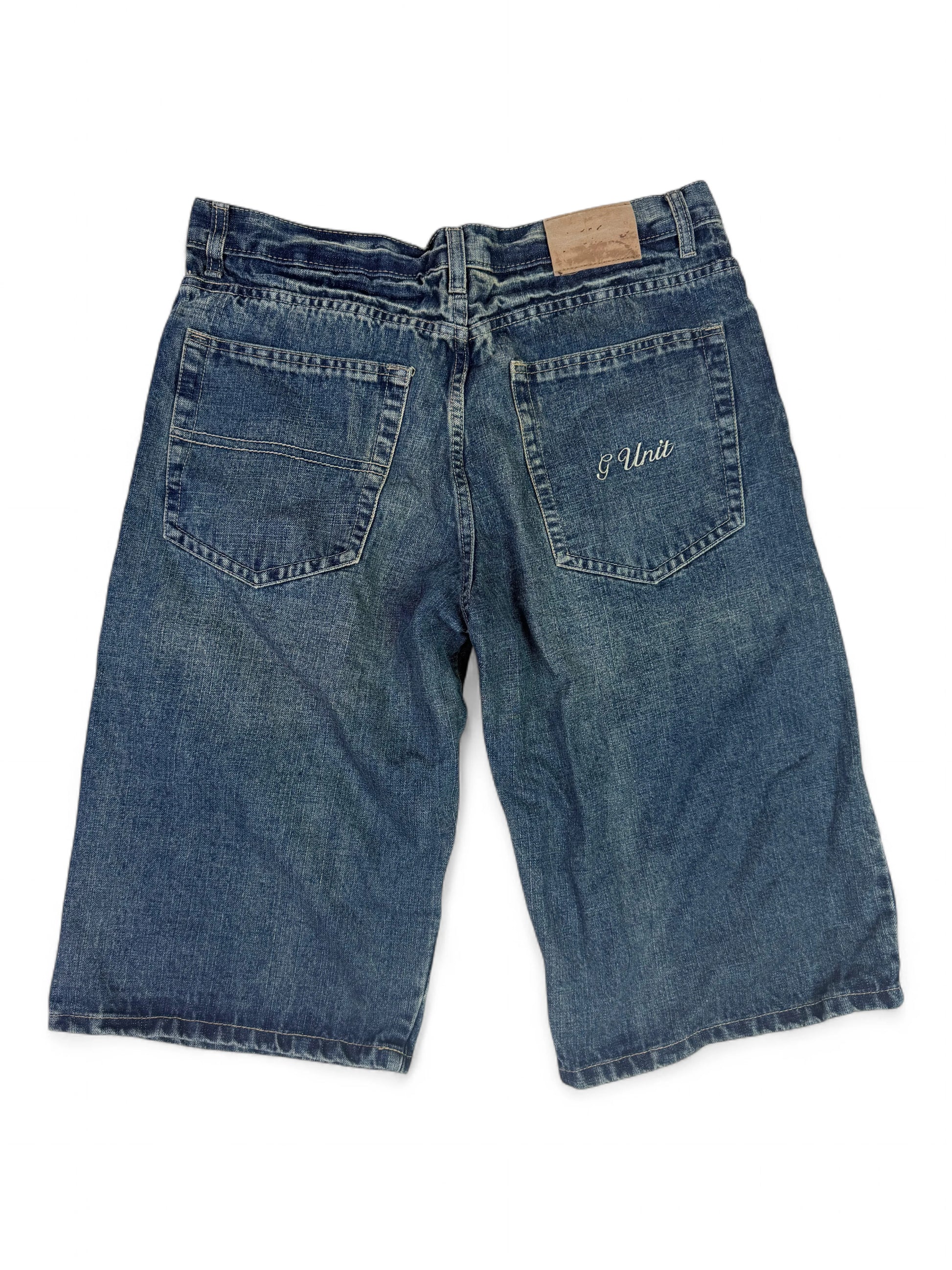 Vintage 00s G-Unit Baggy Denim Shorts