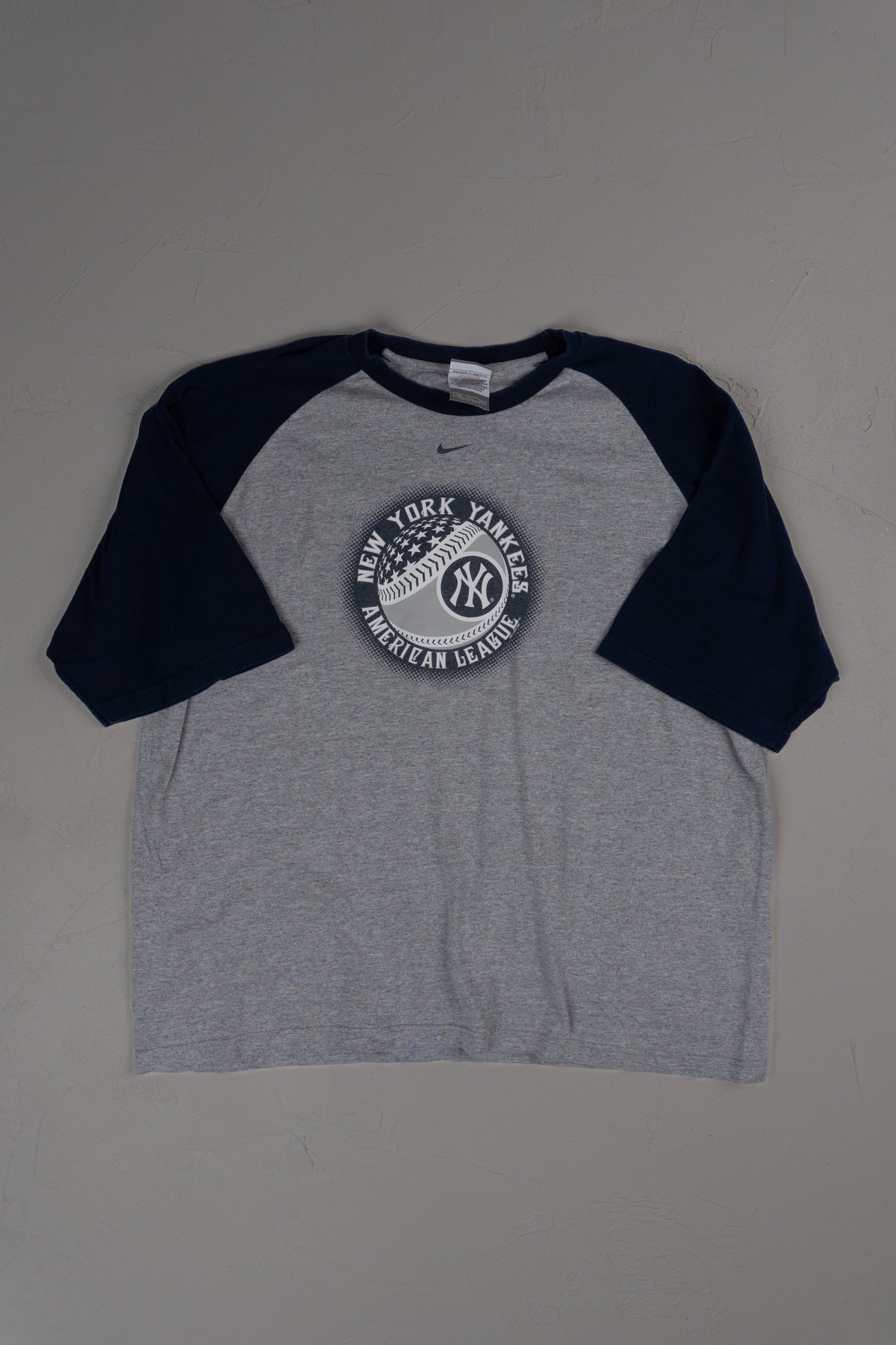 Vintage 00s Y2K New York Yankees Mlb Baseball Short Sleeve T-shirt