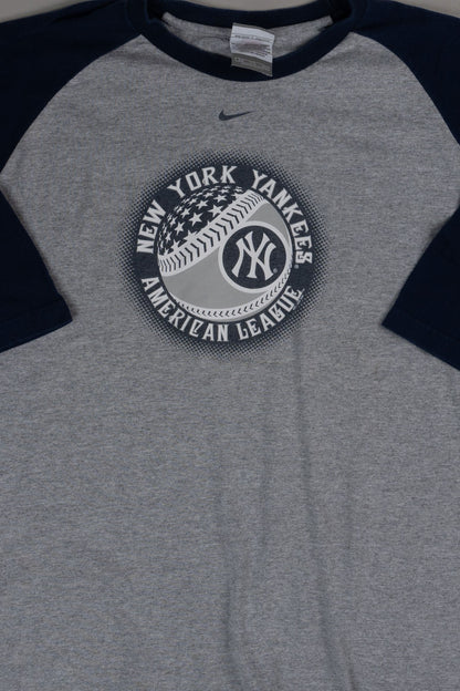 Vintage 00s Y2K New York Yankees Mlb Baseball Short Sleeve T-shirt