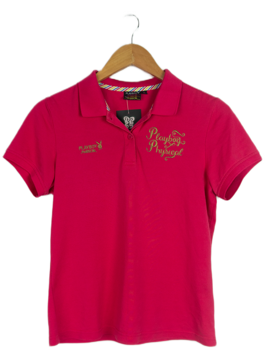 Vintage Y2K Playboy Physical Polo Top