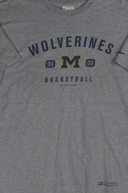 Vintage 90s Michigan Wolverines Basketball T-shirt