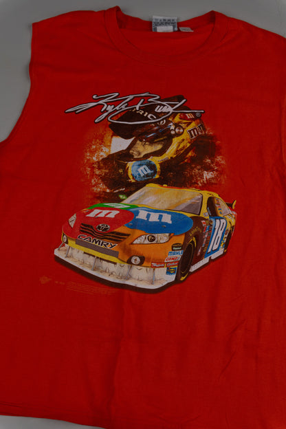 Vintage Early 2000s Y2K era NASCAR fanwear graphic tee. Racing T-shirt