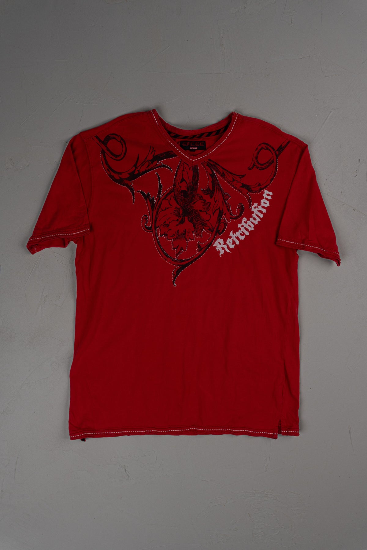 Vintage 00s Y2K Emcee Short Sleeve T-shirt