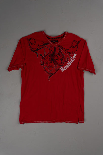 Vintage 00s Y2K Emcee Short Sleeve T-shirt