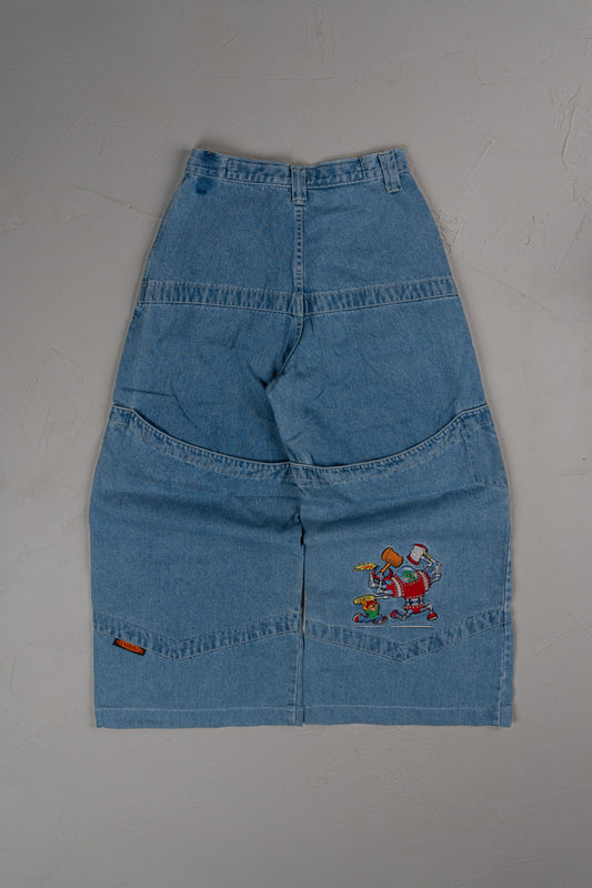 Super Rare Vintage 90s JNCO Wide Load Jeans