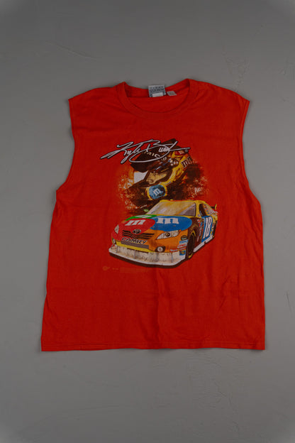 Vintage Early 2000s Y2K era NASCAR fanwear graphic tee. Racing T-shirt