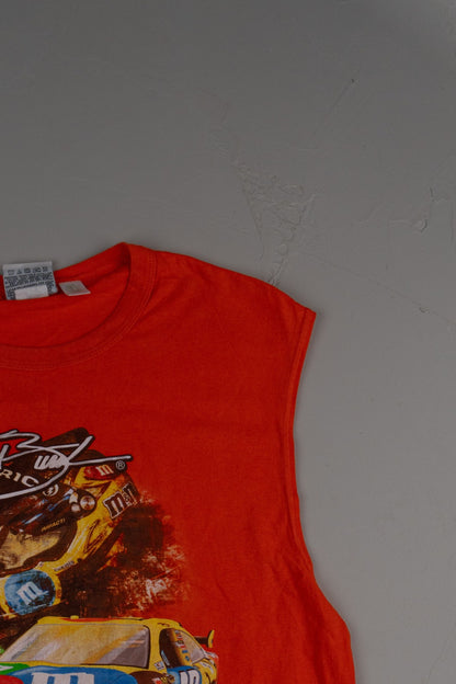 Vintage Early 2000s Y2K era NASCAR fanwear graphic tee. Racing T-shirt