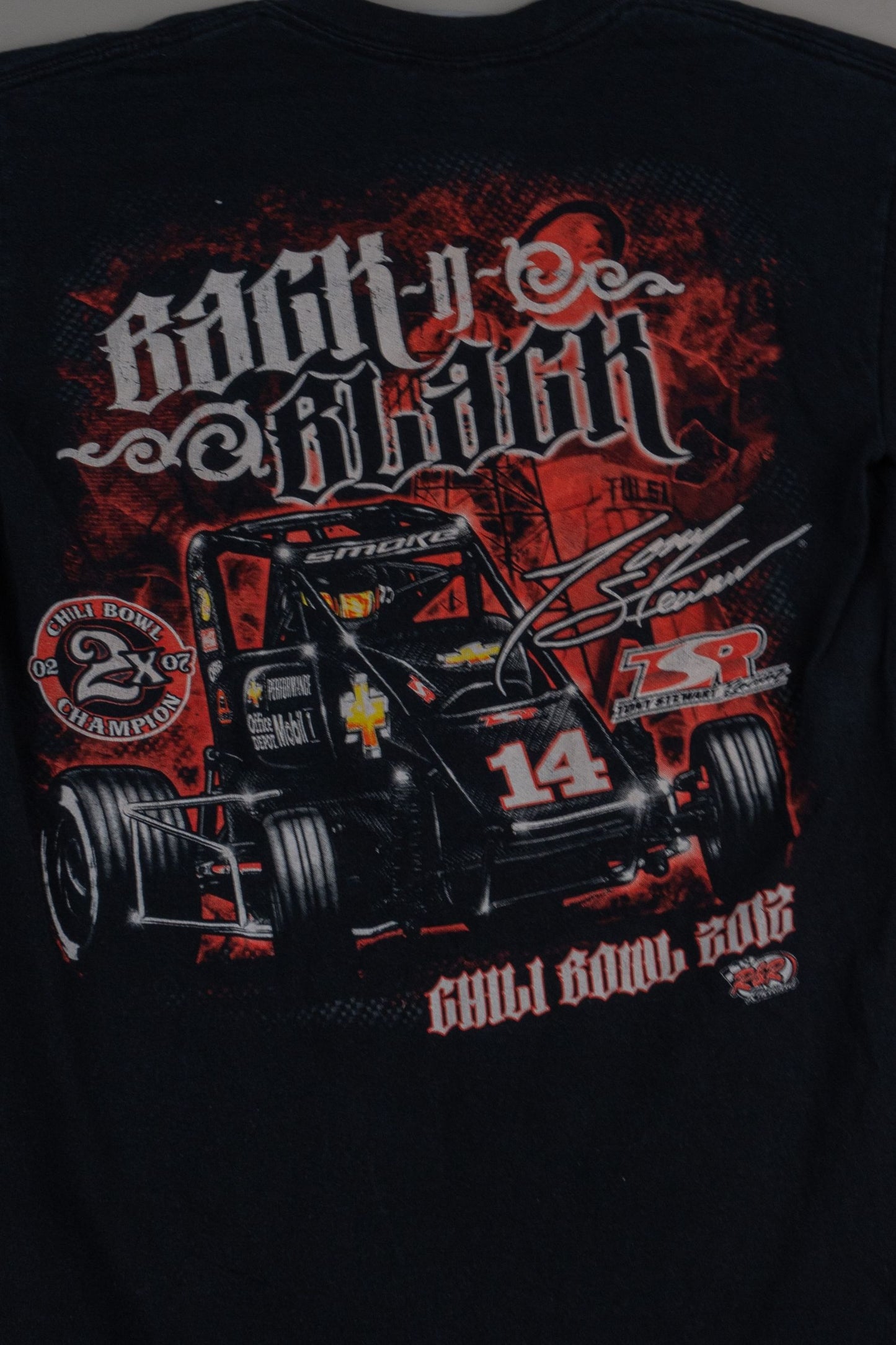 Vintage Early 2000s Y2K racing graphic tee Racing T-shirt