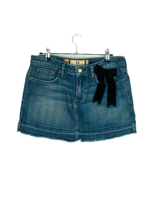Vintage Y2K Juicy Couture Denim Mini Skirt