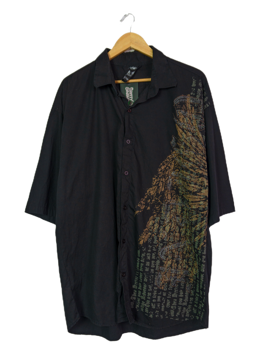 Vintage Y2K Grunge Button Up
