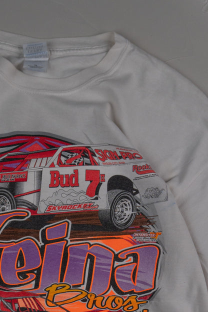 Vintage Early 2000s Y2K race promo graphic tee Racing T-shirt
