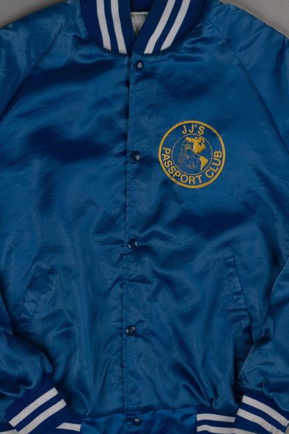 Vintage 80s Jj's Passport Club Bomber Jacket
