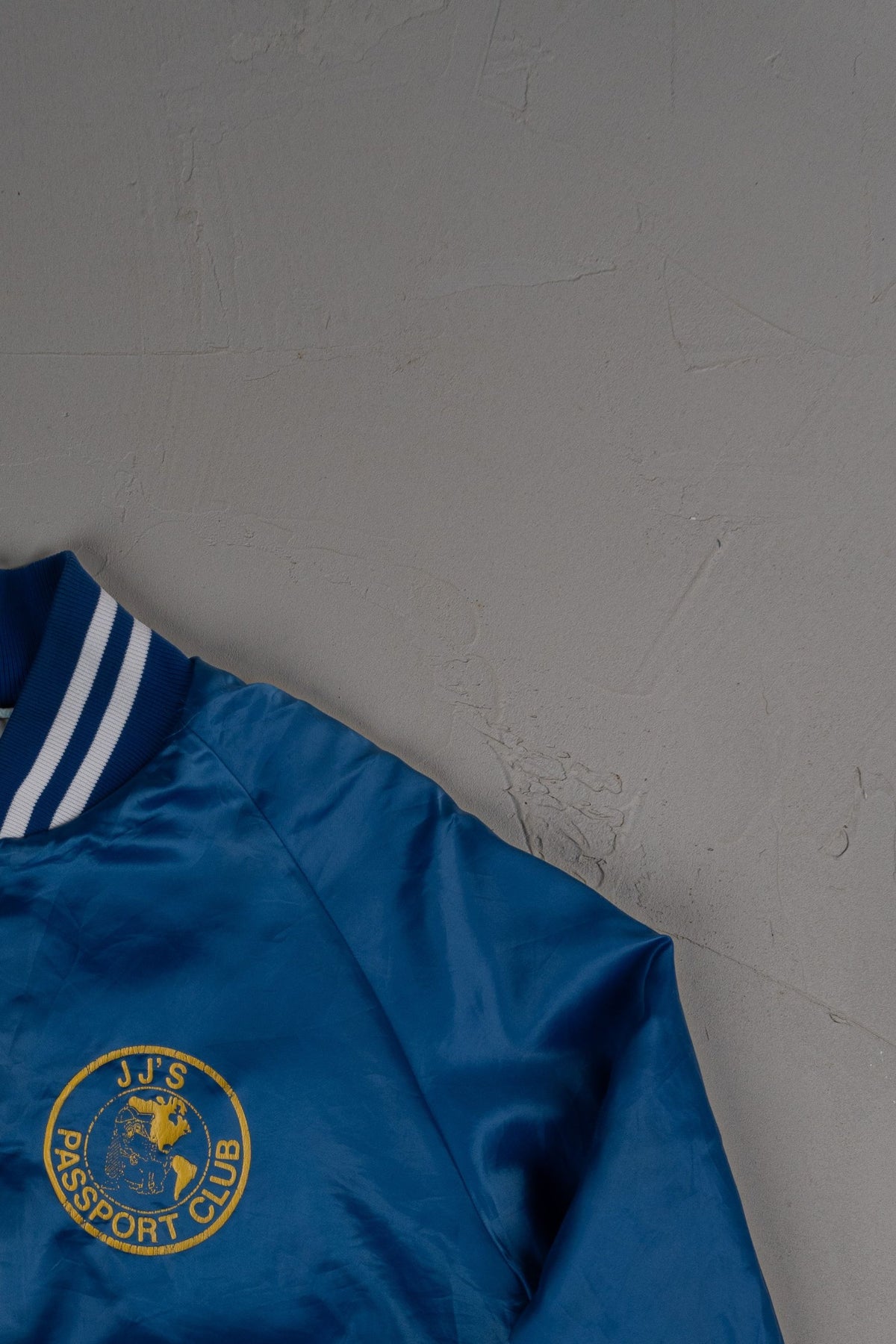 Vintage 80s Jj's Passport Club Bomber Jacket