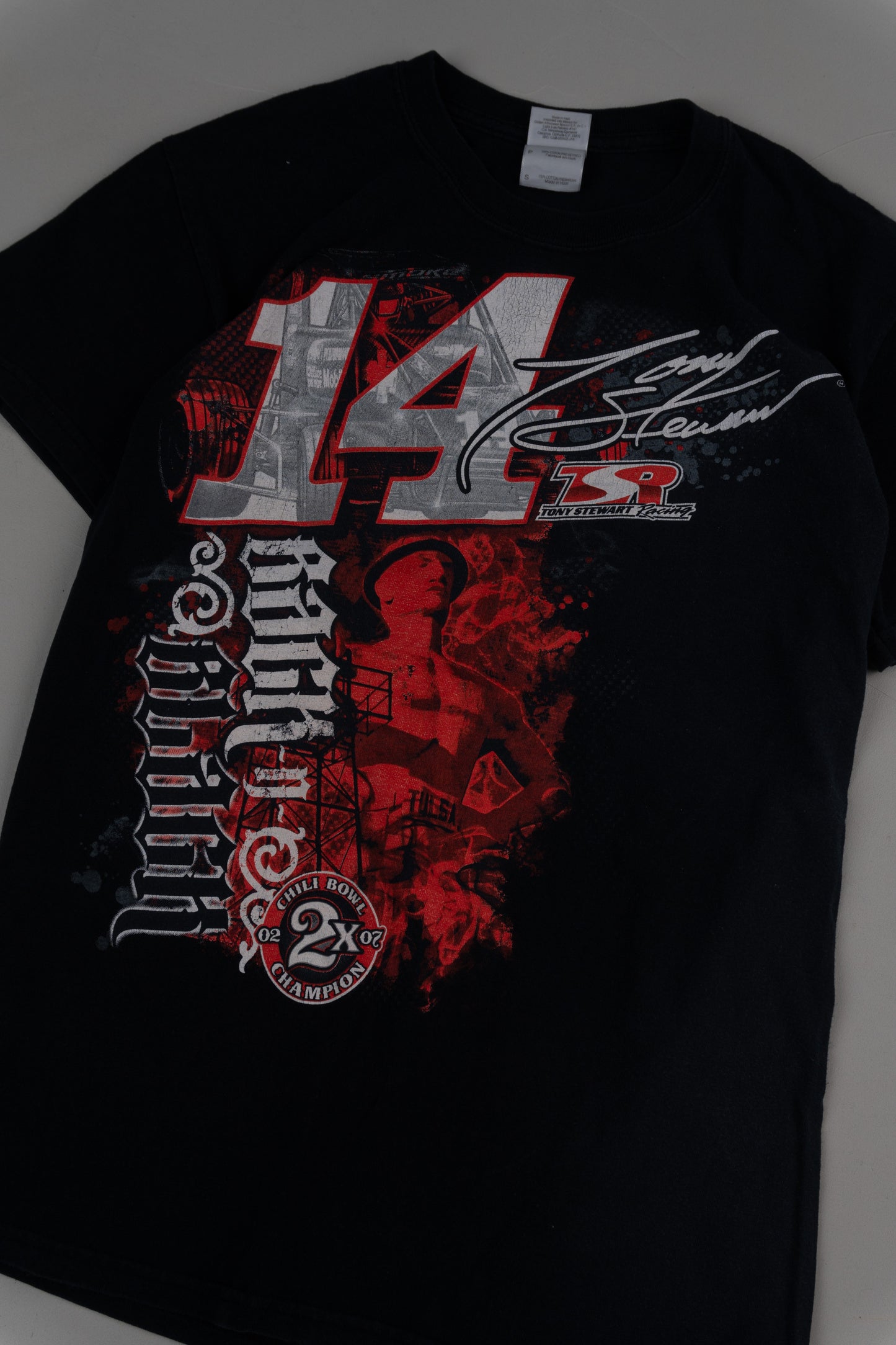 Vintage Early 2000s Y2K racing graphic tee Racing T-shirt