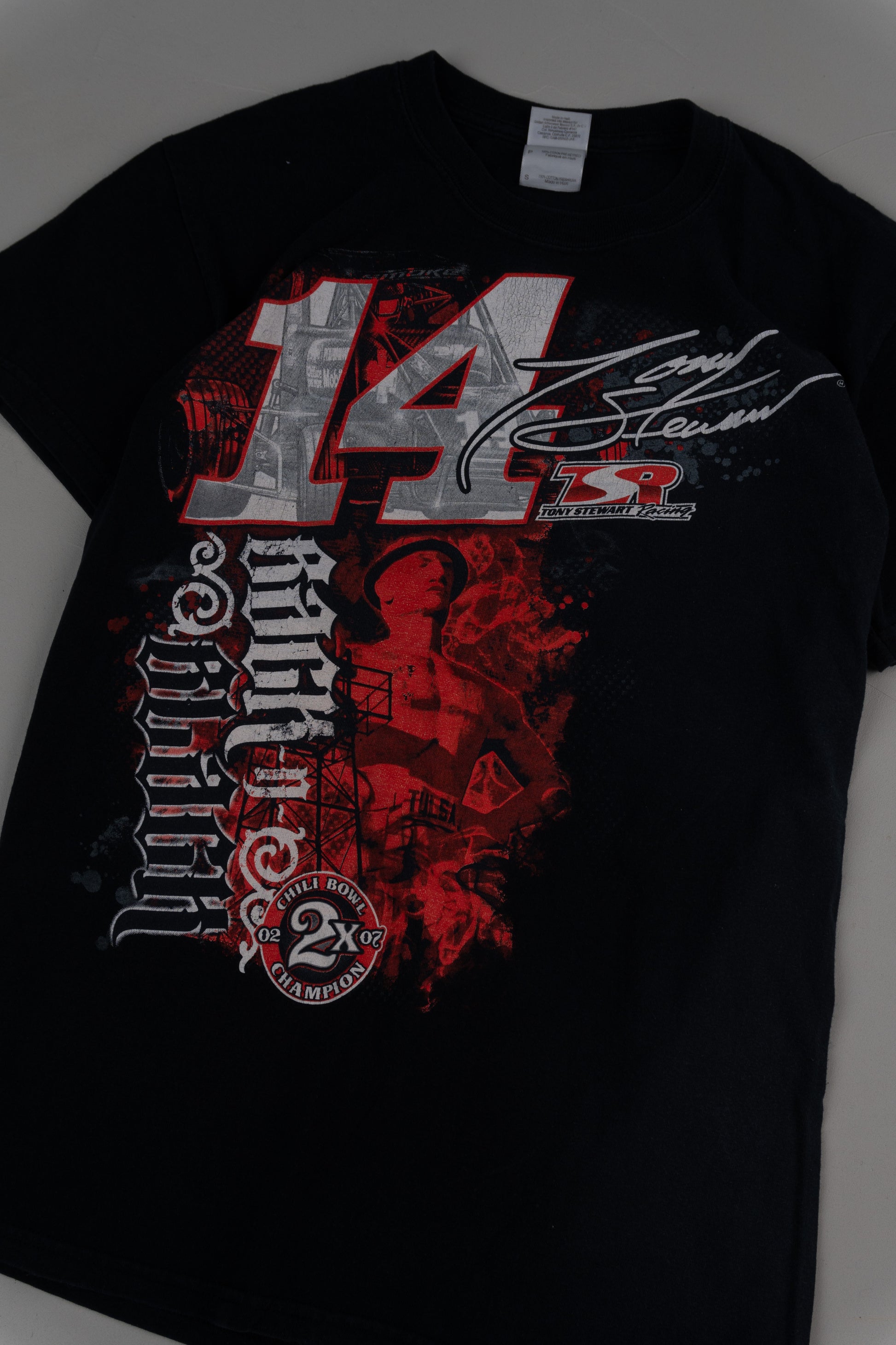 Vintage Early 2000s Y2K racing graphic tee Racing T-shirt