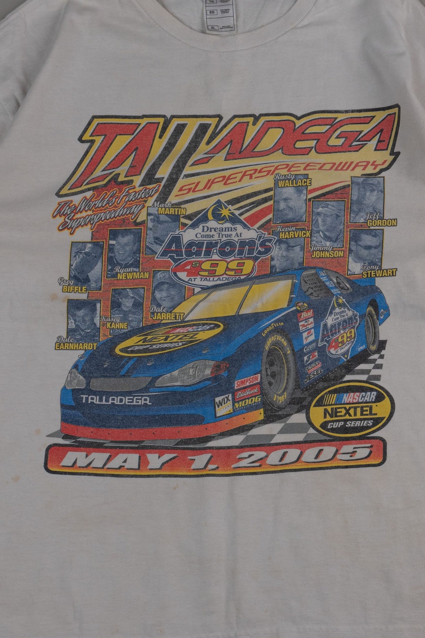 Vintage 2000s Y2K Racing T-shirt